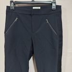 Rebecca Taylor  Ava Tech Pants Women's Size 4 Black Slim Fit Classy EUC Photo 1