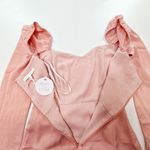 MORE TO COME Khloe Ruffle Sleeve Mini Dress in Blush XS Pink Photo 8