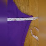 Badgley Mischka Belle  Amanda Orchid Cascading Ruffle Dress Size 10 Photo 3