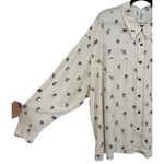 Disney  Womens Mickey Mouse Long Sleeve Button Up Shirt Size 3X‎ Allover Print Photo 7