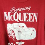 Disney Lightning McQueen red sweatshirt women size medium Photo 2