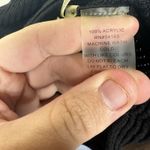 Calvin Klein  Women Medium Sweater Cream Black Colorblock Cowl Neck Pullover Top Photo 6