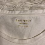Kate Spade  New York Shirt size XL excellent condition color white length 24” Photo 6