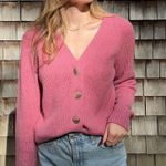 Old Navy Pink Cardigan Photo 4