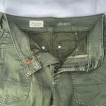 Pilcro  Anthropologie The Wanderer Olive Green‎ Utility Style Crop Pants Size 25 Photo 7
