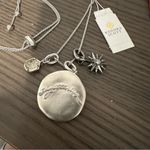 Kendra Scott NWT Sagittarius Charm Rhodium Charm Necklace Photo 3