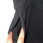 Eloquii Black High Rise Paperbag Wide Leg Crop Ankle Pants Photo 5