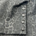Chico's Charcoal Animal Print Sweater Photo 5
