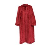 Charter Club Brand New  Women's Size XS Fire Brick Super Soft Plush Teddy Robe Photo 2