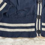 Forever 21  Navy Cardigan with White Accents Photo 4