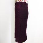 Wild Fable NWOT Purple Midi Skirt Metallic Tinsel Photo 2