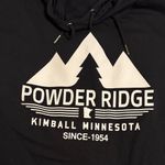 Black Long Sleeve with Hoodie Power Ridge Kimball Minnesota Size L Photo 4