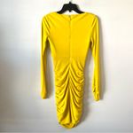 Cinq à Sept Cinq A Sept Miah Ruched Mini Dress Pineapple Yellow 0 Photo 7