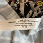 Glam rocks one piece graffiti print bodysuit with padded cups Size XL New Black Photo 7