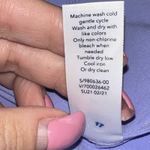 Athleta Zephyr Vneck Tee Size XS Periwinkle Blue Short Sleeve Tunic Lightweight Photo 8