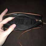 Capezio  Black And Brown Vintage Crossbody purse Photo 6