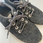 Allbirds EUC  women’s dark gray wool warm lace up tie‎ athletic running sneakers Photo 6
