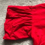 Forever 21 Red Crop Puff Sleeve Top Photo 2