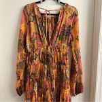 ALC Frank A.L.C. Valentina Gathered Floral-Print Silk-Crepon Maxi Dress 6 Photo 10