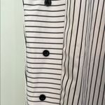 Striped Black and White Men's Pants Size XL Photo 1