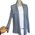kim rogers  Baby Blue Cozy Cardigan Stretch Sweater XL Photo 1