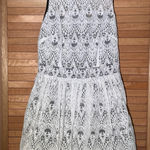 Arden B . Halter size medium Halter lace fit and flare dress NWT Photo 0