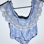 American Eagle Outfitters off-the-shoulder blouse in size Medium. Photo 3