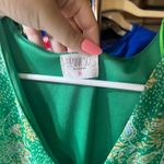 Sienna Sky  Green Tiered Wrap Midi Dress Photo 2