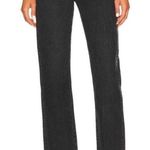 Moussy Northville High Waisted Straight Leg Jeans in Black Size 26 Photo 0