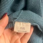 Eileen Fisher ✨ Knit Open Front Linen Blend Teal Sz XL Cardigan✨ Photo 4
