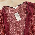 Buckle Lacey Printed Layering Cardigan Photo 1