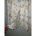 Women’s Linen Blend Sunflowers/Daisy summer midi skirt 6 Yellow Photo 3