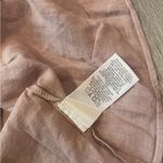 Velvet by Graham & Spencer Mauve Pink Linen Flutter Sleeve Top – Size M Size M Photo 9