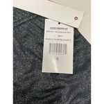 Good American Good American Women's The Running Short Moonlight Metallic Sparkle Black 0 XS Photo 9
