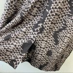 Banana Republic 100% silk v-neck animal print dress women’s Size 8 Photo 8