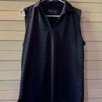 Lady Hagen  Dark Blue Collared Shirt Photo 0