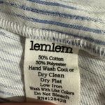 Lemlem NWT | Besu Criss Cross Tank Blue White Fringe | Women's XS Photo 7