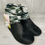 BEARPAW Natoma III Aztec-Inspired Travel Boots booties black and grey size 10 sh Photo 2