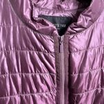 Lafayette 148  Vest Silk Back Purple Zippered Size Medium Photo 2