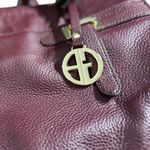 Giani Bernini Women's Hobo Shoulder Bag Burgundy Wine Gold Hardware Photo 1