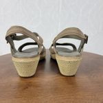 Timberland  Earthkeepers Whittier Womens Sandals 9 Gray Jute Leather Wedge 8260R Photo 6