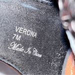 NEW Donald J. Pliner Black Leather Woven Verona Thong Sandals Heels Shoes size 7 Photo 7