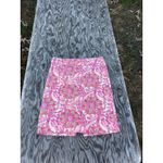 Jaclyn Smith  Classy Cute Skirt Size 10 Floral‎ Pink Beige Summer Spring Cottage Photo 1