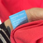 J. McLaughlin Catalina Cloth Red Sleeveless Sheath Dress size 12 Pockets Stretch Photo 4