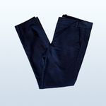 ZARA Basic Navy Blue Low-Rise Dress Pants in Size 04 Photo 5