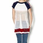 Free People  Mustang Band Crochet Graphic Short Sleeve Top Size XS Photo 1