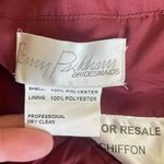 Jenny Packham Cabernet Cap Sleeve Chiffon Bridesmaid Dress Fit & Flare 12 #1654 Purple Photo 8