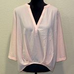 Papaya Light Pink Sheer Blouse Photo 0