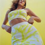 Revolve YUKIO CORAL KNIT MIDI SKIRT Photo 5