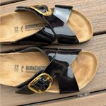 Birkenstock Siena Patent Leather High Shine Big Buckle Sandals Photo 2